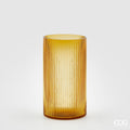 EDG Enzo De Gasperi Vaso Bright H28 Ø 15.6 cm amber