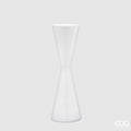 EDG Enzo De Gasperi Vaso Nida Clessidra Bianco piccolo