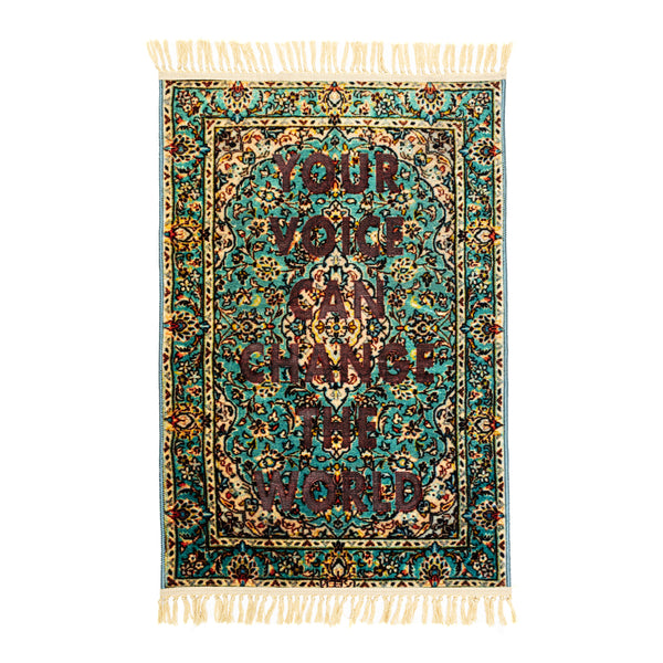 Seletti Tappeto Burnt Carpet #6 - Voice 80x120 cm