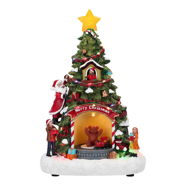 Timstor Carillon Albero di Natale Animato con Led in Poliresina 🎄 Natale 2024