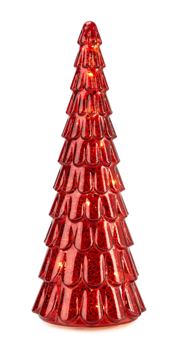 Fade Maison Albero Stilizzato Lumiere Spark Red con LED Natale 2024