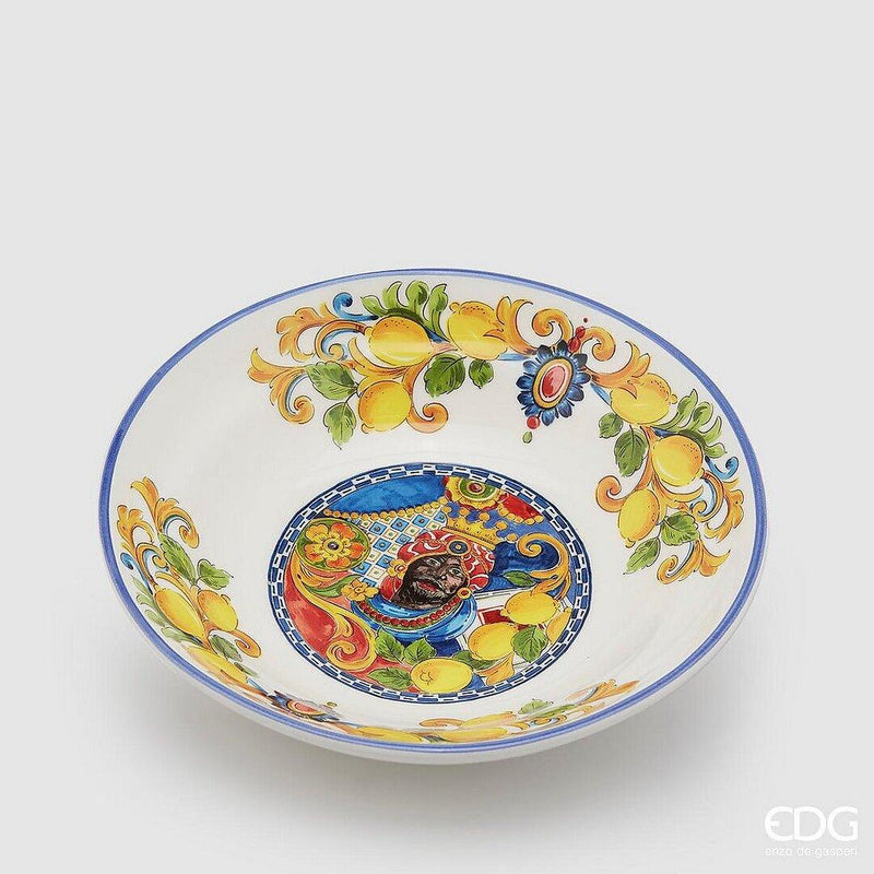 Servizio Piatti Caltagirone in ceramica 18 pz. EDG Enzo De Gasperi