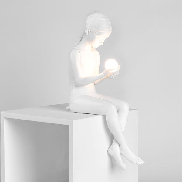 Seletti Scultura in resina con luce LED Innerglow Mini - Girl