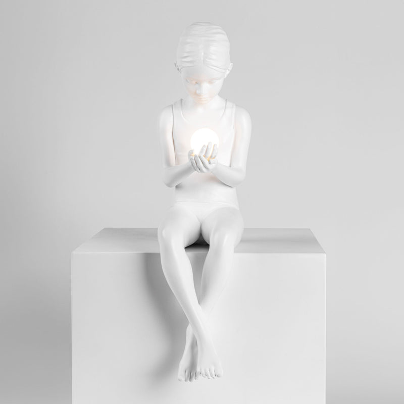 Seletti Scultura in resina con luce LED Innerglow Mini - Girl