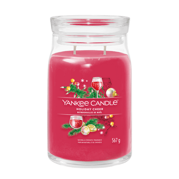 Yankee Candle Giara Grande Signature Holiday Cheer Natale 2024