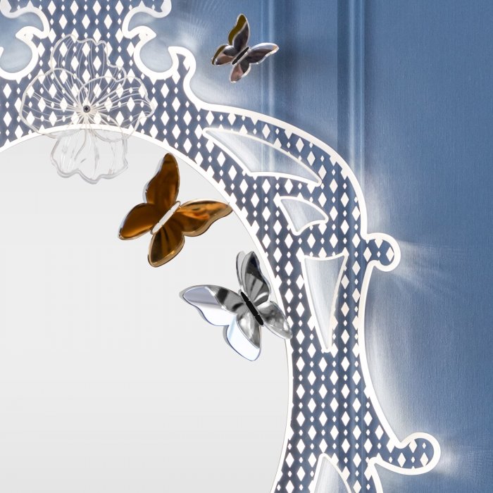 Vesta Kit 3 Farfalle Funny Butterfly in cristallo acrilico