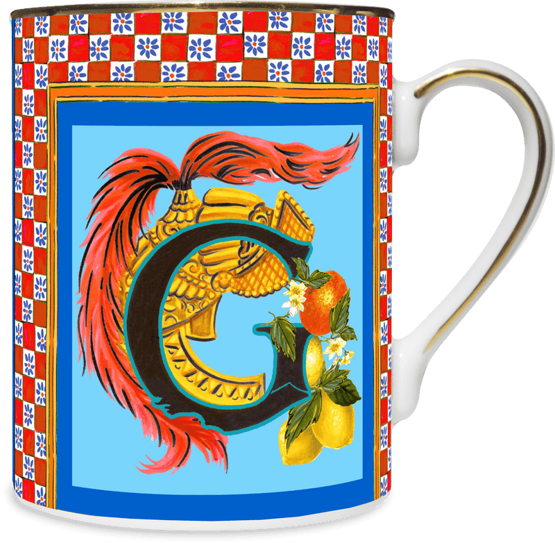 Tazza - Mug in porcellana Collezione  ORTIGIA  By Baci Milano