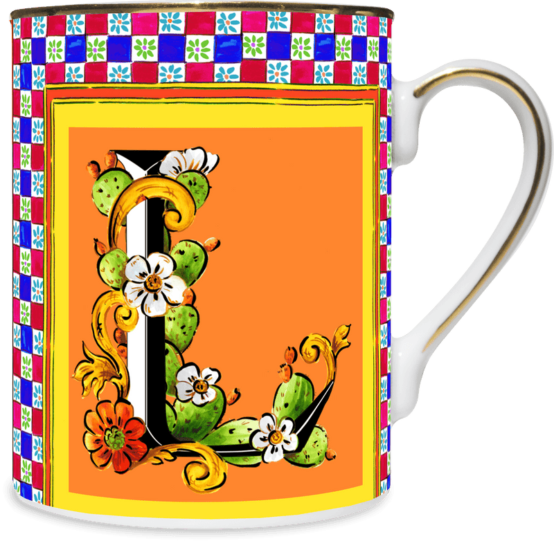 Tazza - Mug in porcellana Collezione  ORTIGIA  By Baci Milano