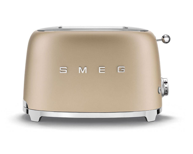 Tostapane Anni 50 2 Fette Champagne Opaco Smeg